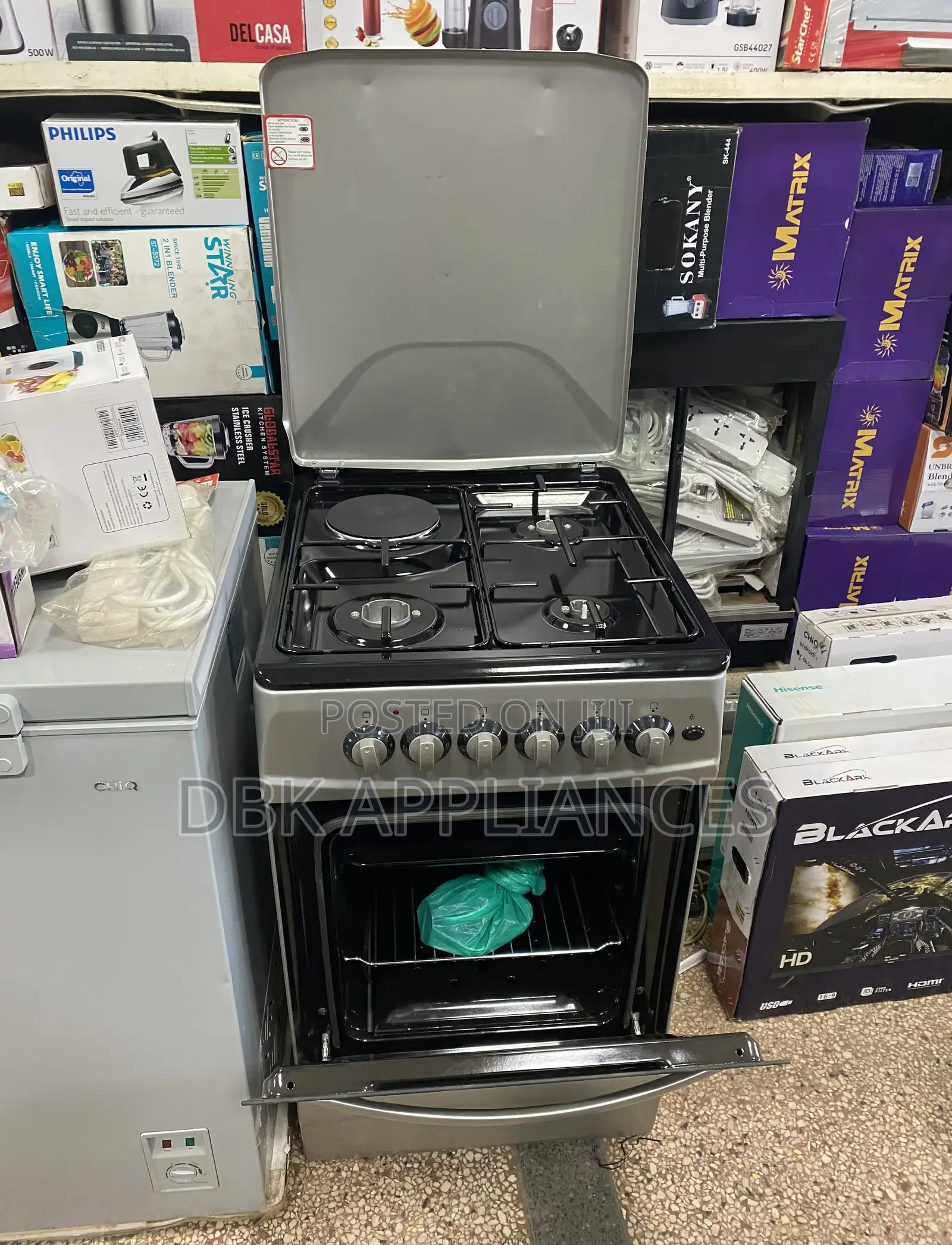 SUPERCHEF 3gas+1electric Cookers Turkey 60*60 2yrs Warranty
