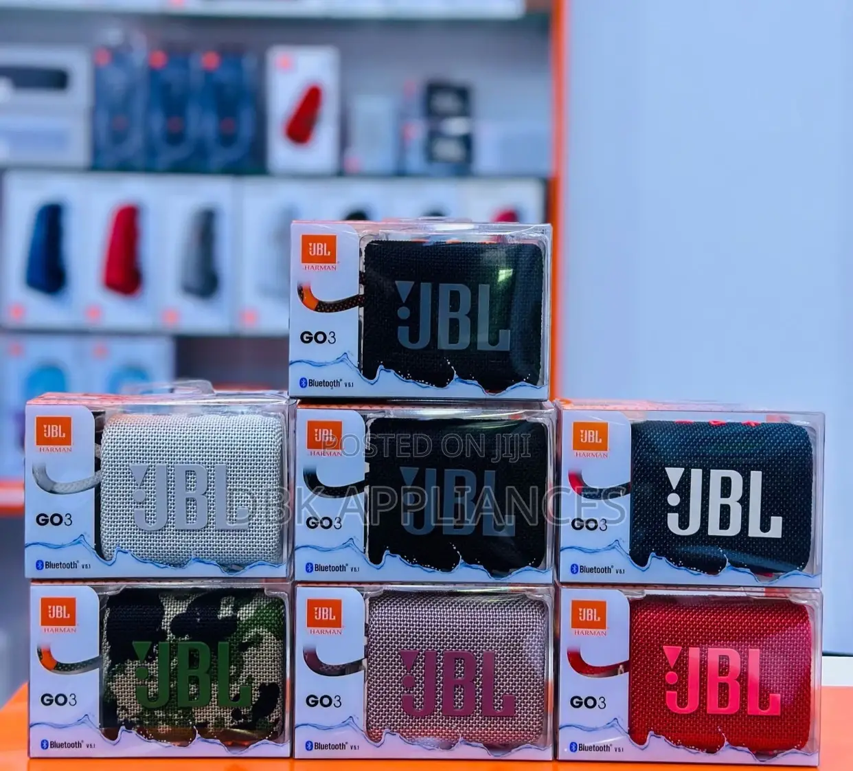 JBL Go3 Wireless Speakers Available Wholesale Prices