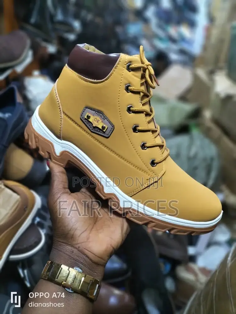 Classic Trending Sneaker Boot Brown