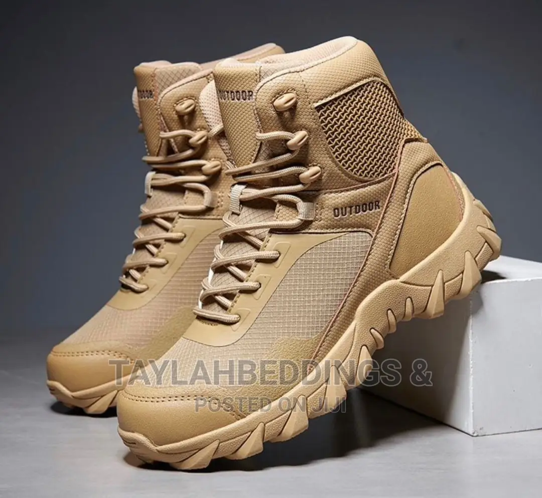 Men's Military Tactical Safety Boots Waterproof Army Combat