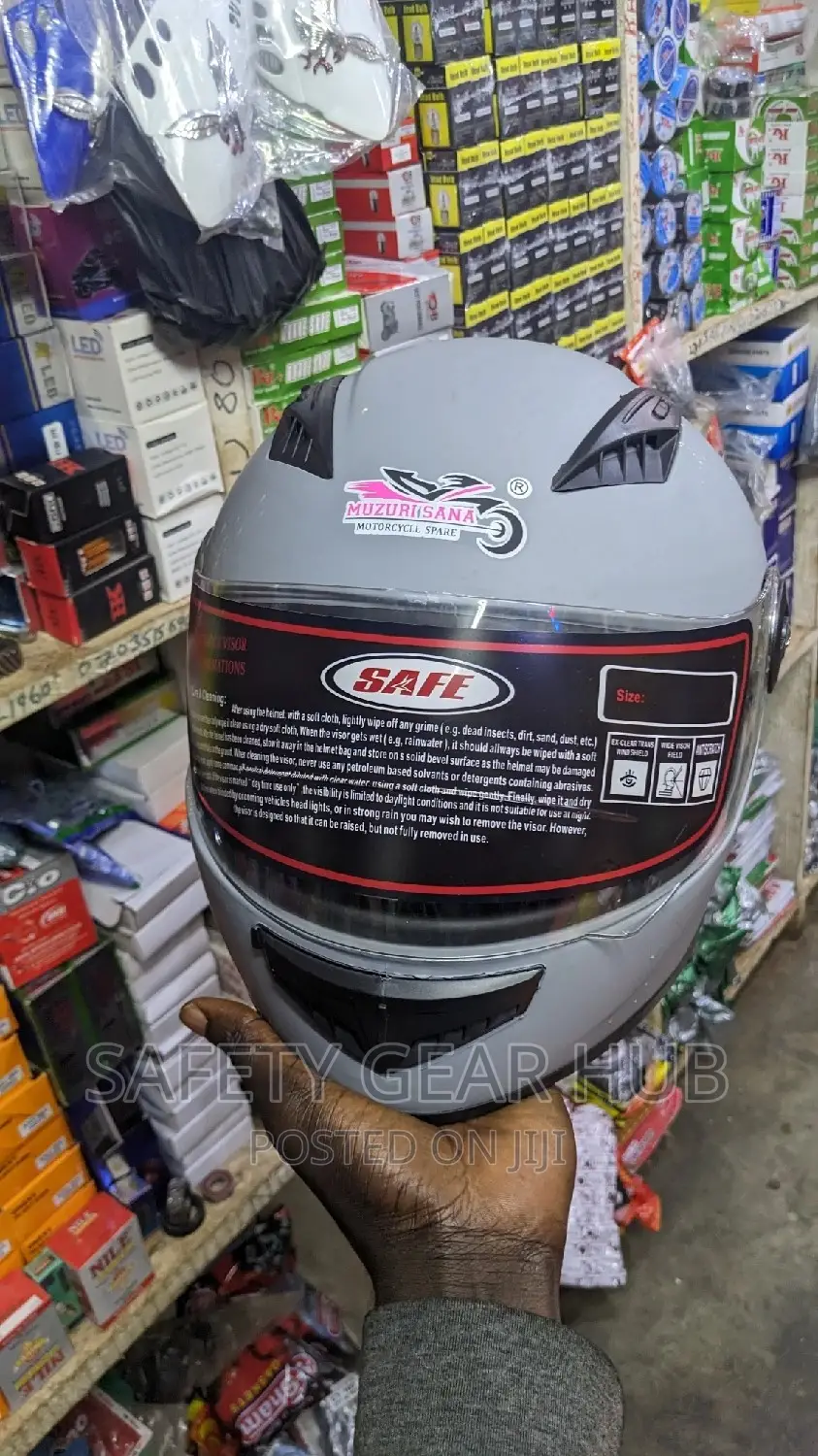 Riding Helmet Grey