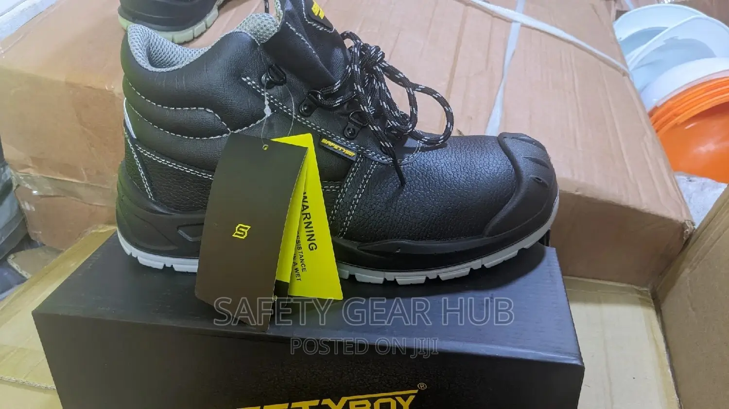 New Safety Boy, Strong Safety Shoes, Durable Safety Gears