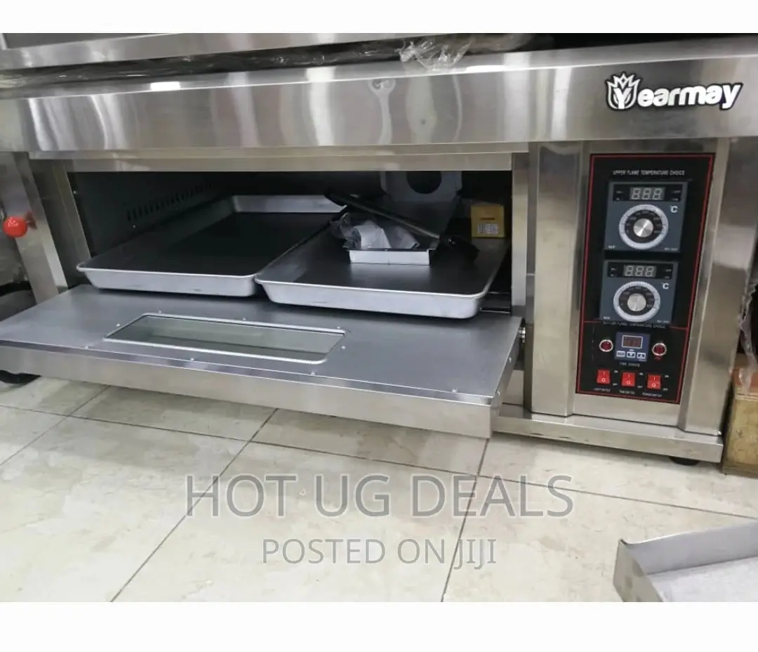 Single Deck 2 Tray Baking Oven - Gas Operated Oven