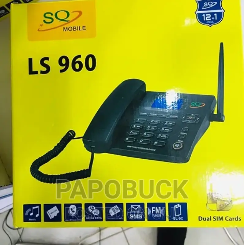 SQ LS 960 Dual Sim Landline Phone
