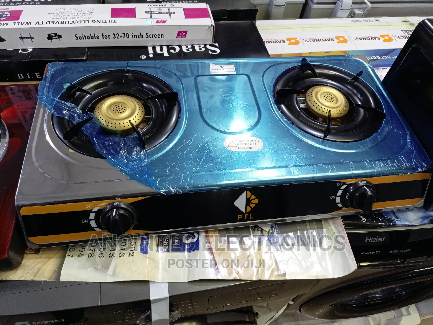 Gas Plate Double PTL