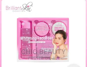 Brilliant Skin Whitening Facial Set, Removes Blemishes,