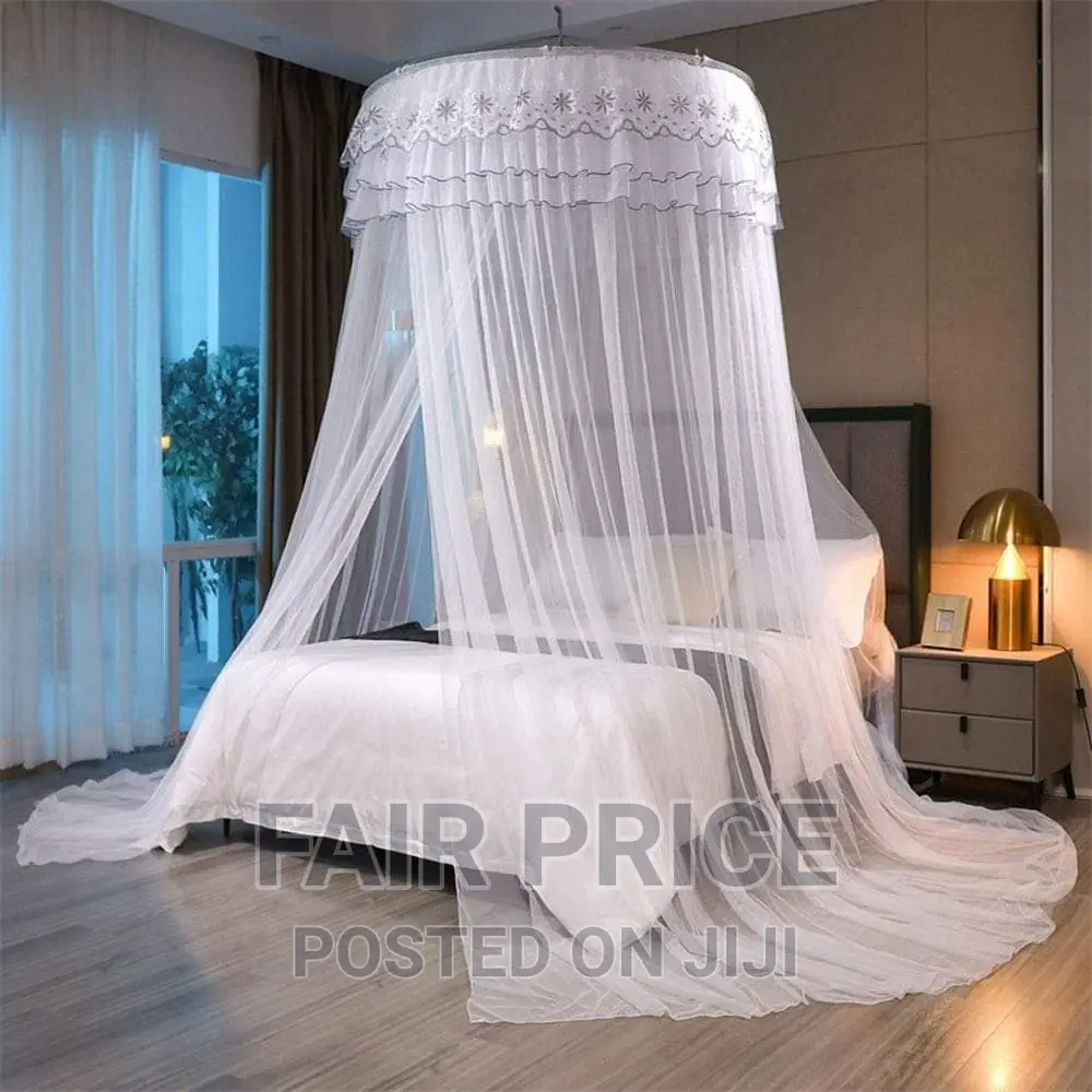Classic Super Round Mosquito Net 5*6 (White Color)