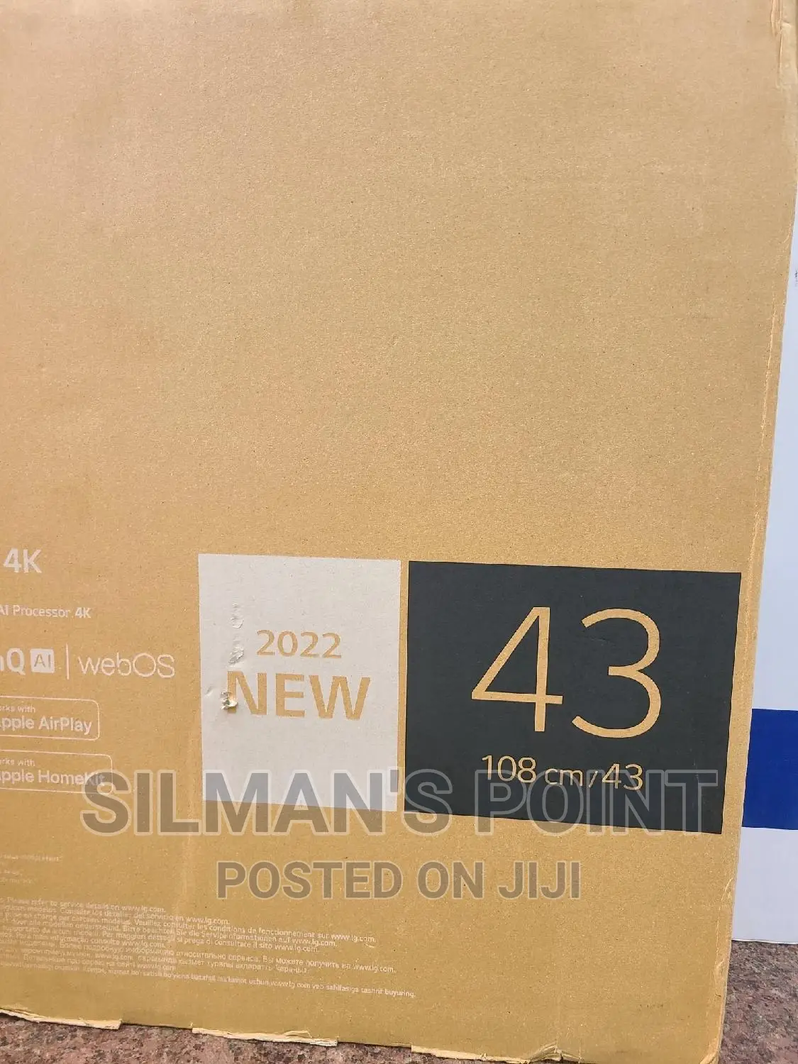 LG 43" Uq80 Uhd Smart TV