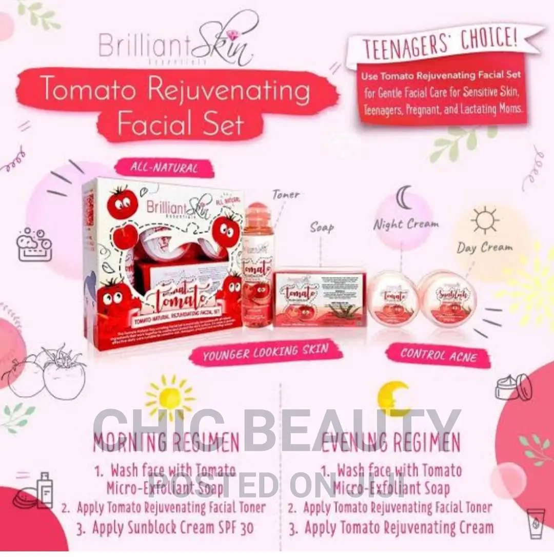 Brilliant Facial Tomato Set,For Pregnant Women, Teenagers