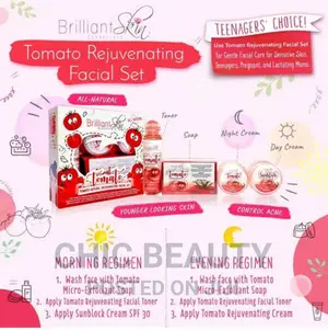 Brilliant Facial Tomato Set,For Pregnant Women, Teenagers
