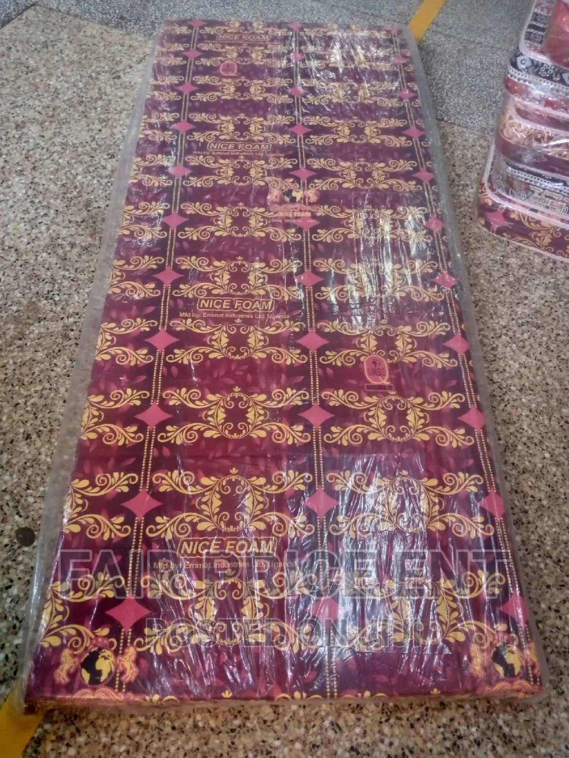 Safari Mattress.2.5x6x2inches.( Brown)