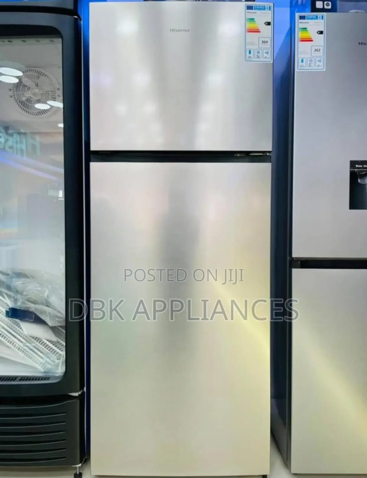 HISENSE 599L Frost Free Double Door Refrigerator 2yr Warrant