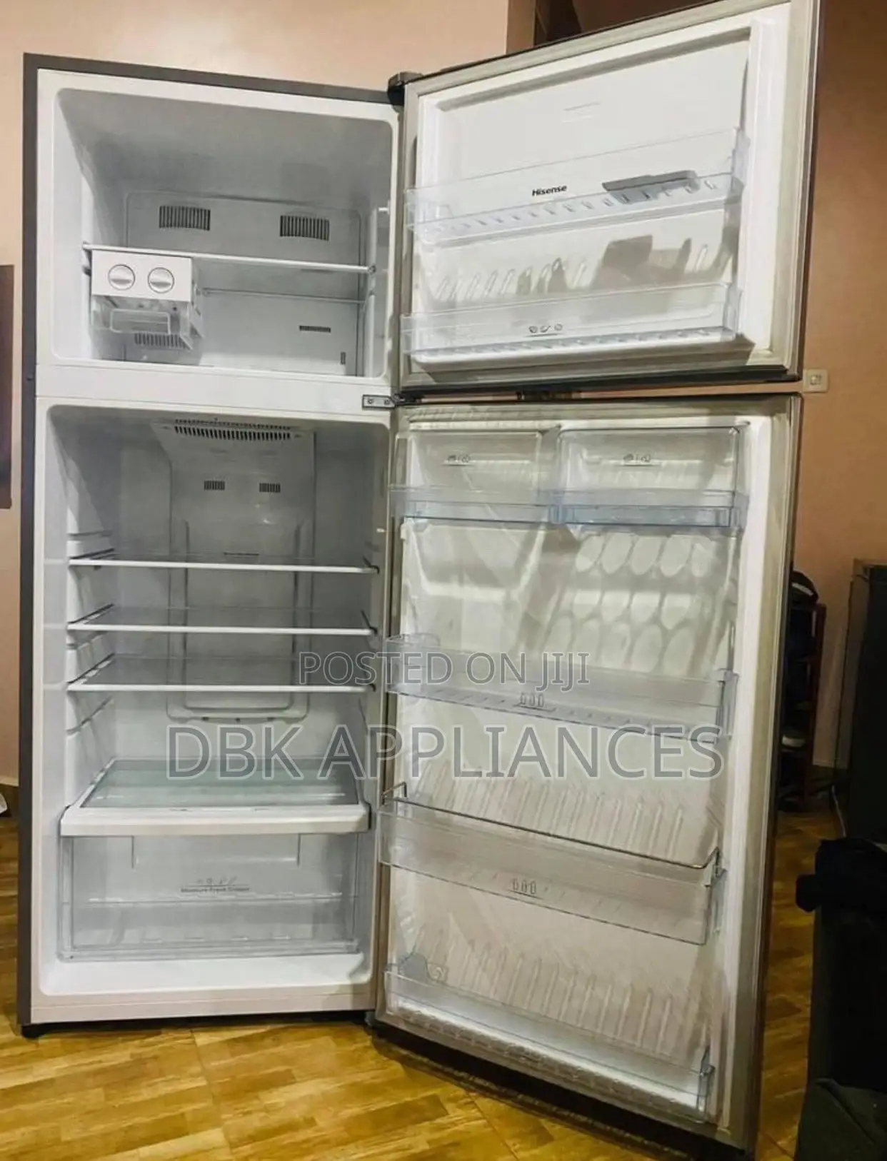 HISENSE 599L Frost Free Double Door Refrigerator 2yr Warrant