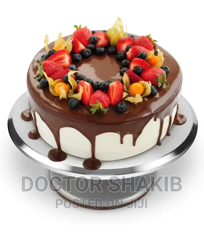 12 Inch Rotating Cake Plate\ Stand