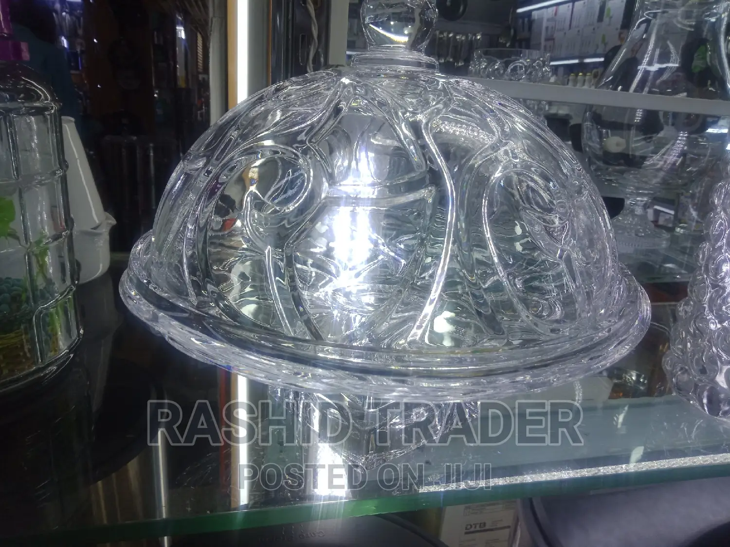 Glass Cake Display
