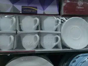 Coffee Cups Luminarc With Saucers