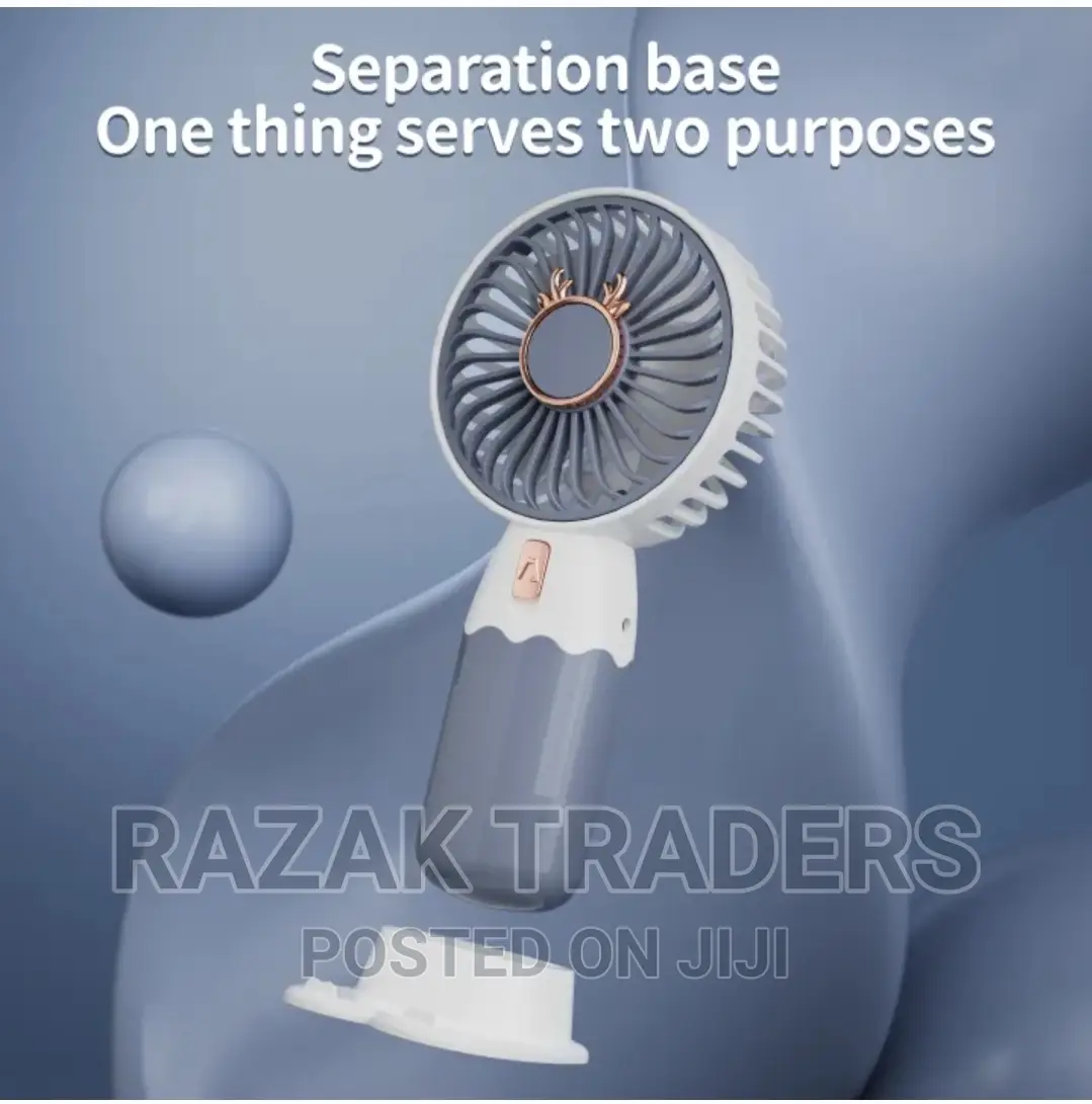 New Mini Fan Rechargeable Handheld Fan USB Fan Desk Fan