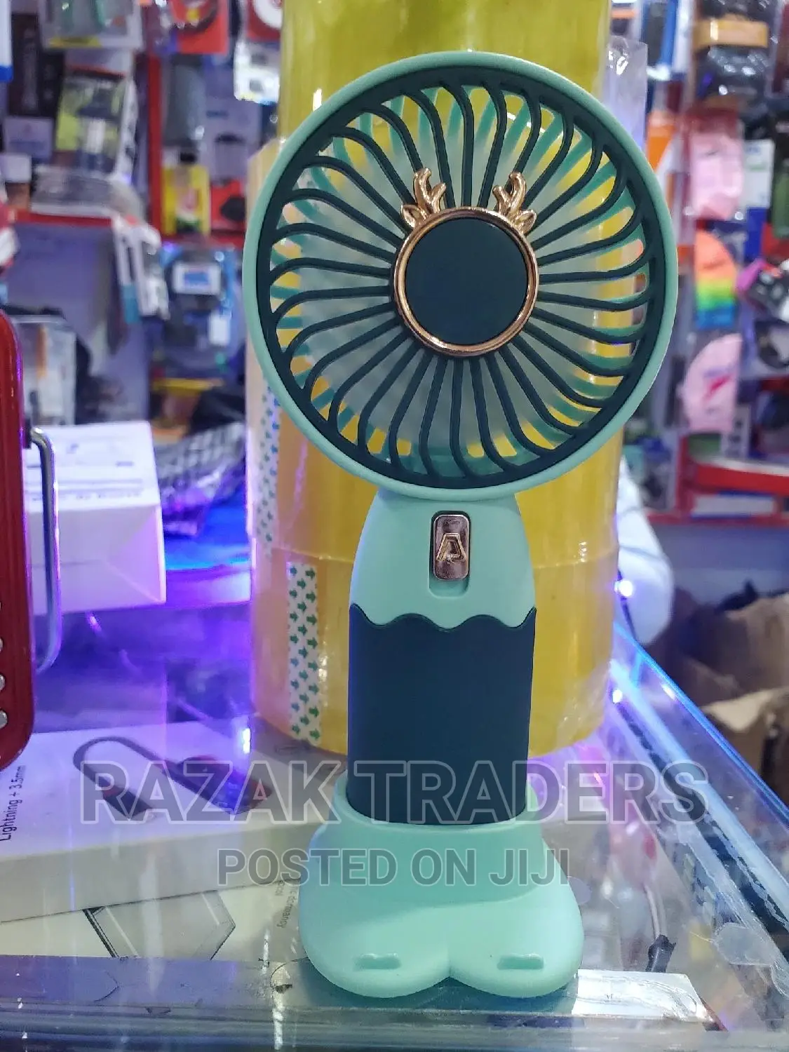 New Mini Fan Rechargeable Handheld Fan USB Fan Desk Fan