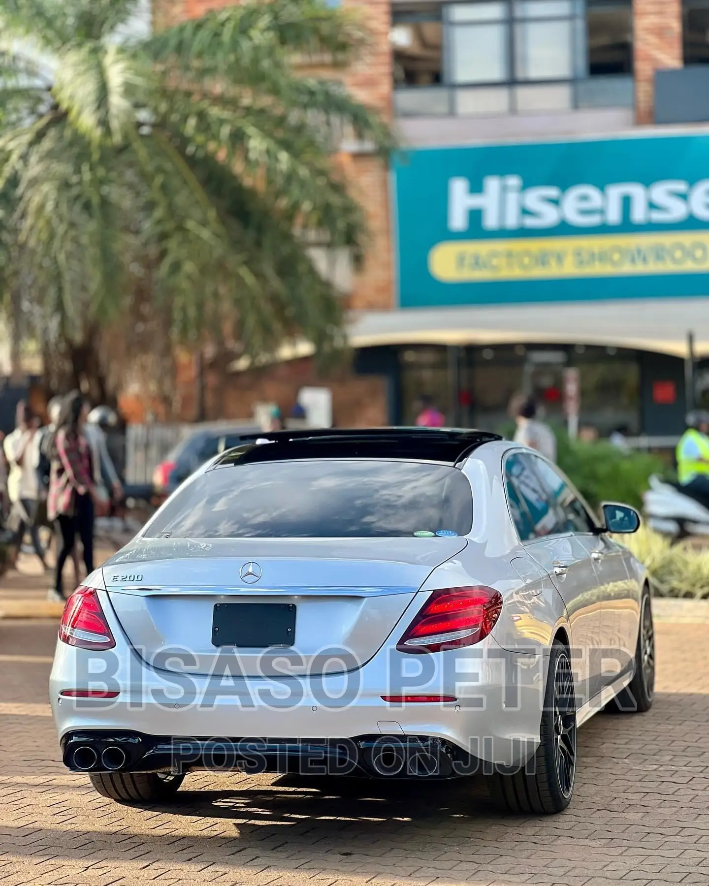 Mercedes-Benz E200 2017 Silver