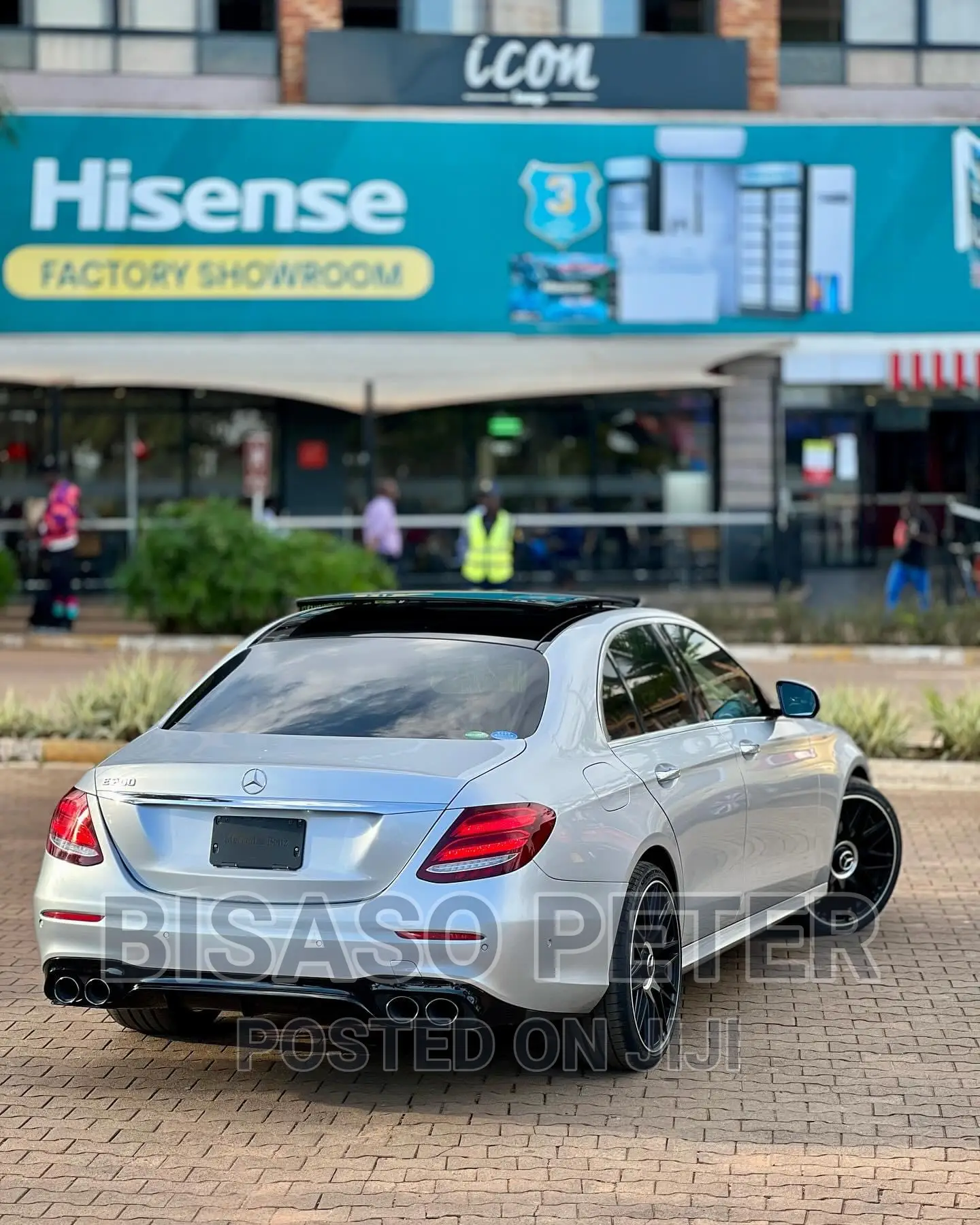 Mercedes-Benz E200 2017 Silver