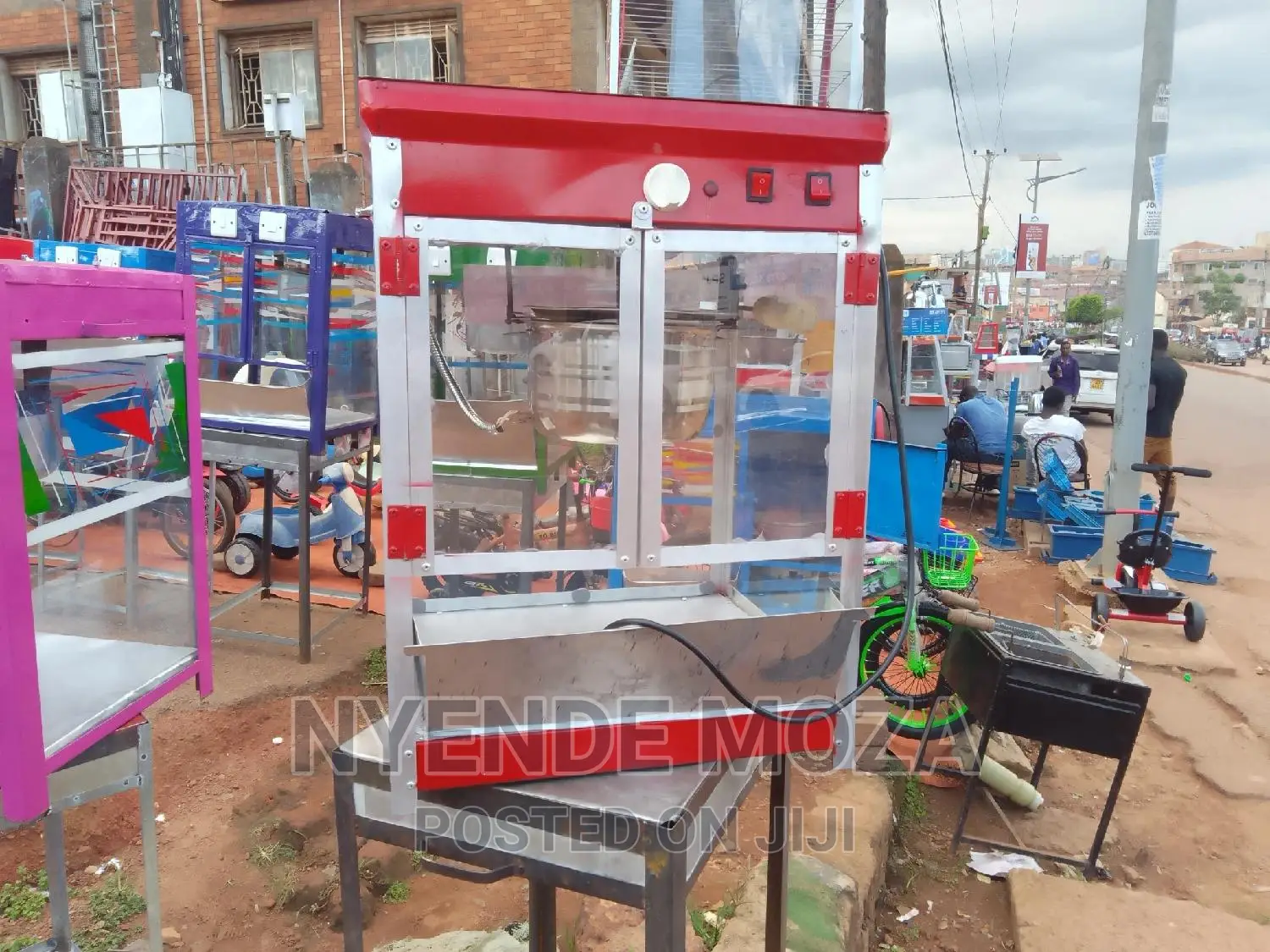 First Popcorn Machine