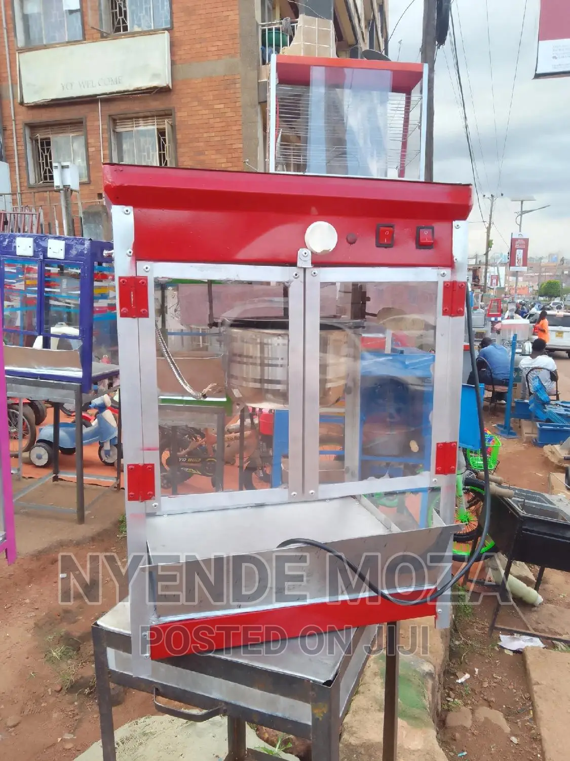 First Popcorn Machine Five