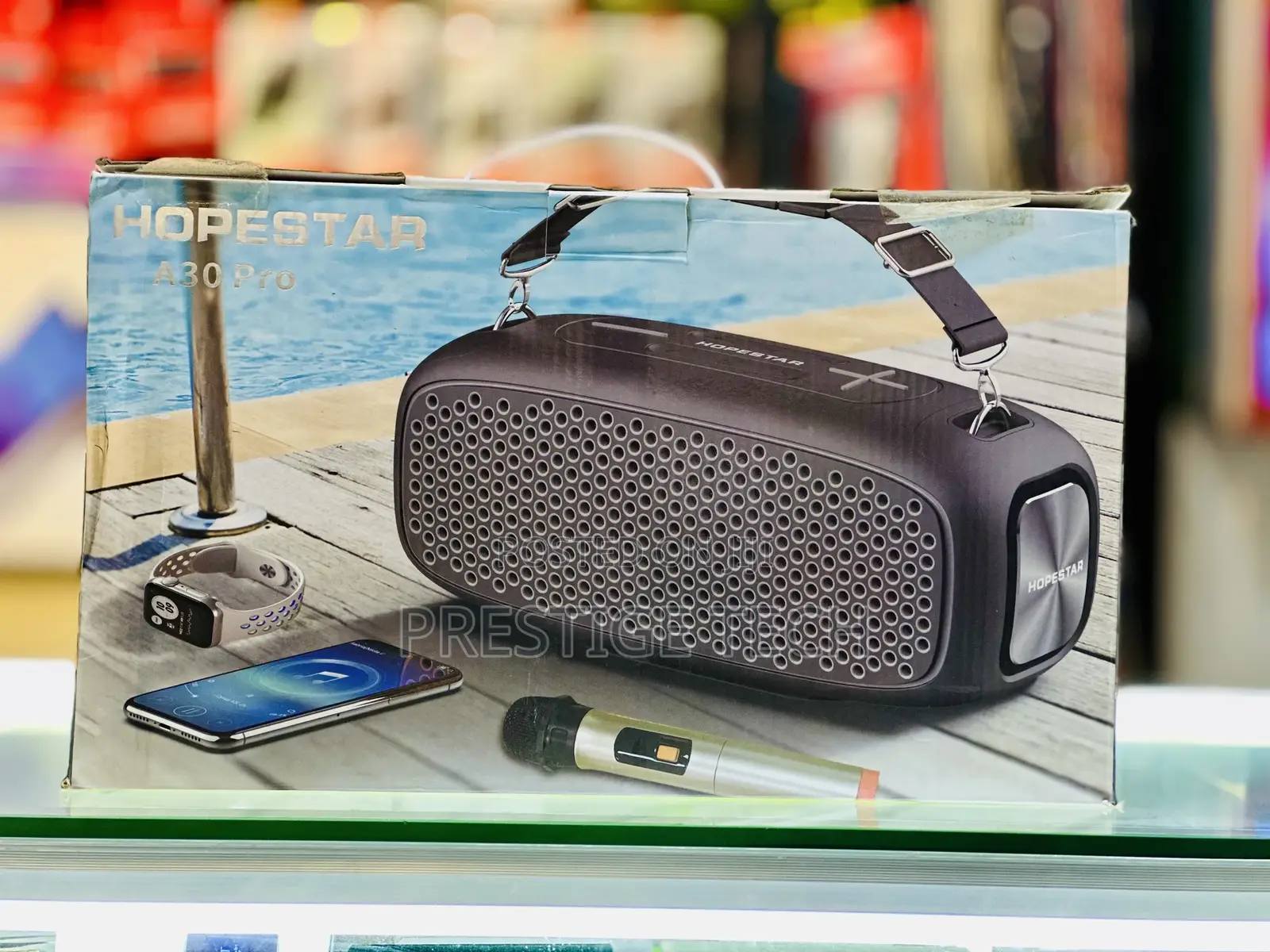 Hopestar A30 Pro Bluetooth Speaker 55W With Microphone