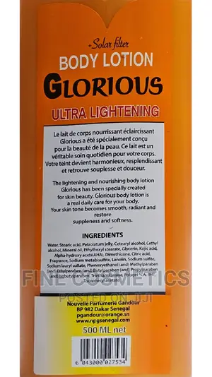 GLORIOUS Ultra Lightweight Flowerless Complexion Body Lotion