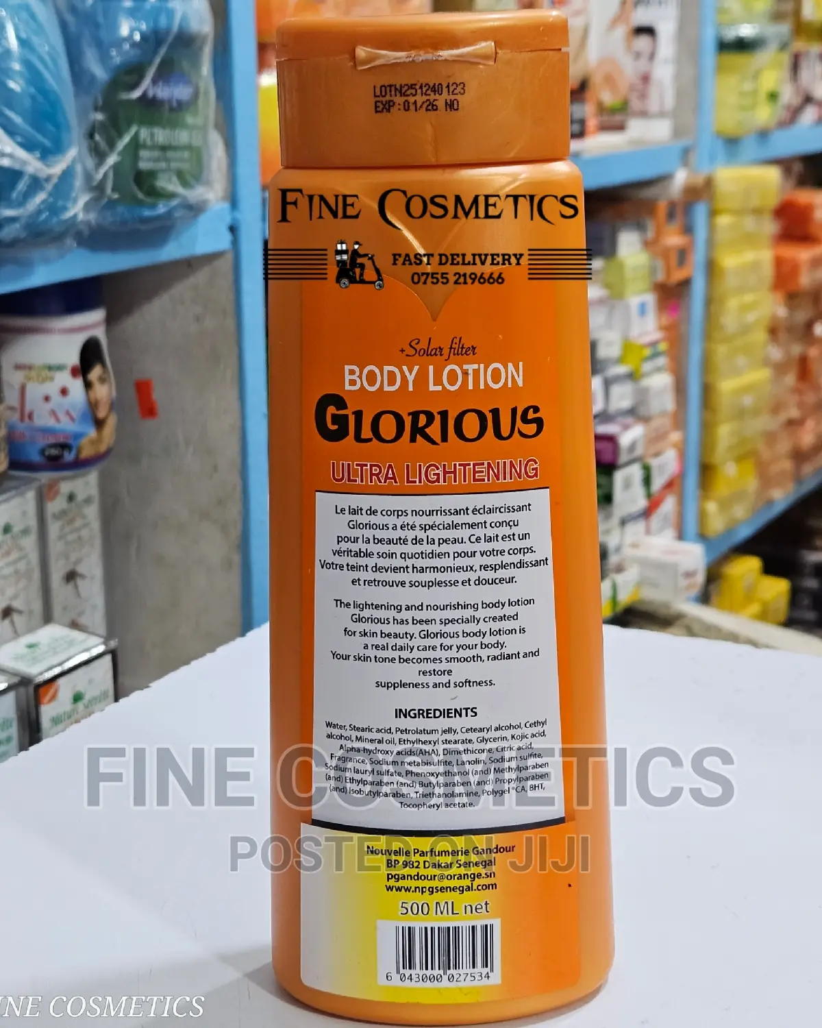 GLORIOUS Ultra Lightweight Flowerless Complexion Body Lotion