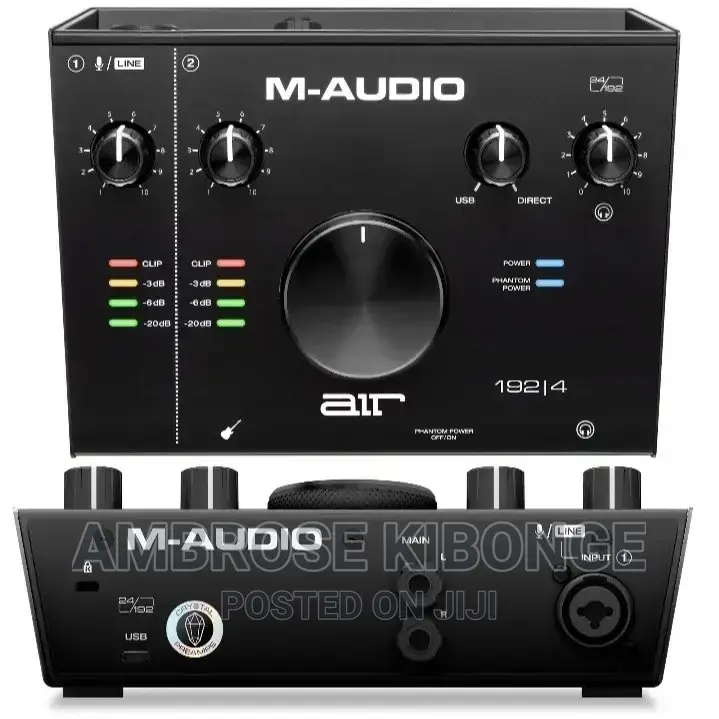 Top Quality AIR 192|4 M-Audio Track 2in/2out Audio Interface