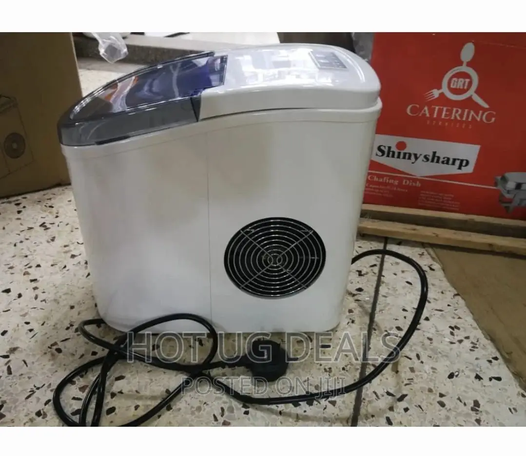 Commercial Large Ice Cube Maker - White