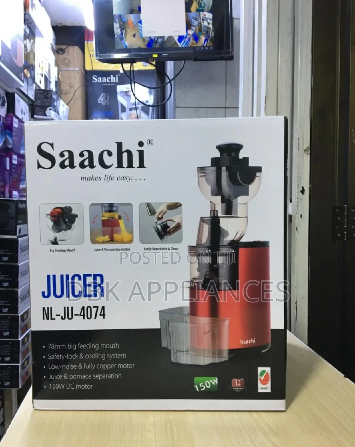 Saachi Juicer Extractor Strong Commercial