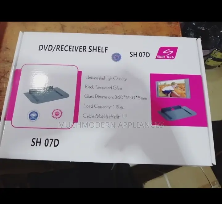 Decoder/DVD Shelf