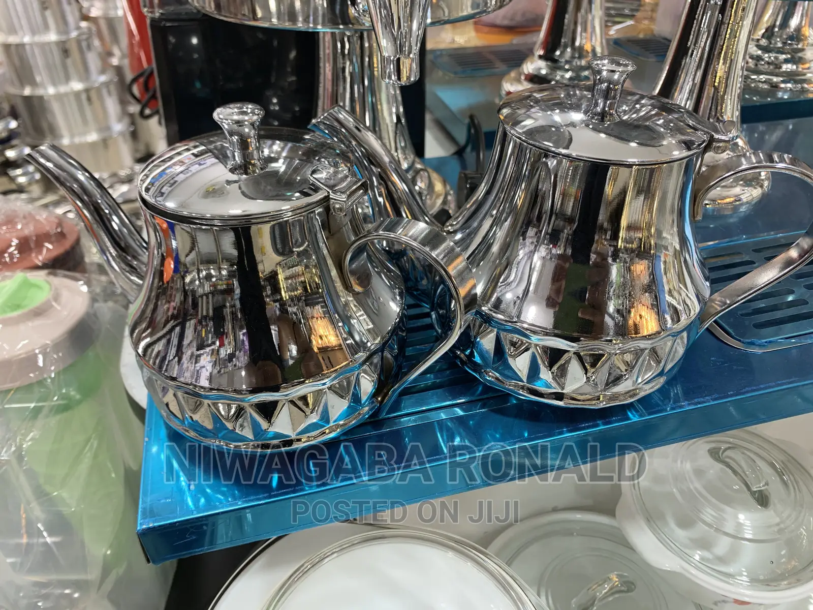 1.5L Stainless Steel Heavy Duty Tea Pot