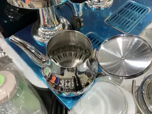 1.5L Stainless Steel Heavy Duty Tea Pot