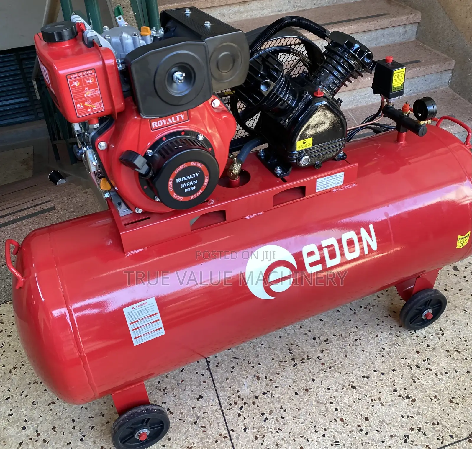 Air Compressor 300 Litres With Diesel Engine