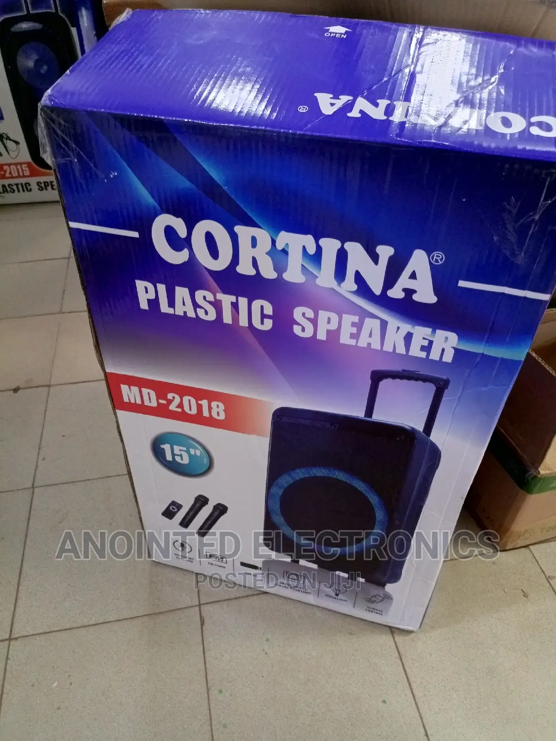 Cortina Movable Rechargeable Speaker