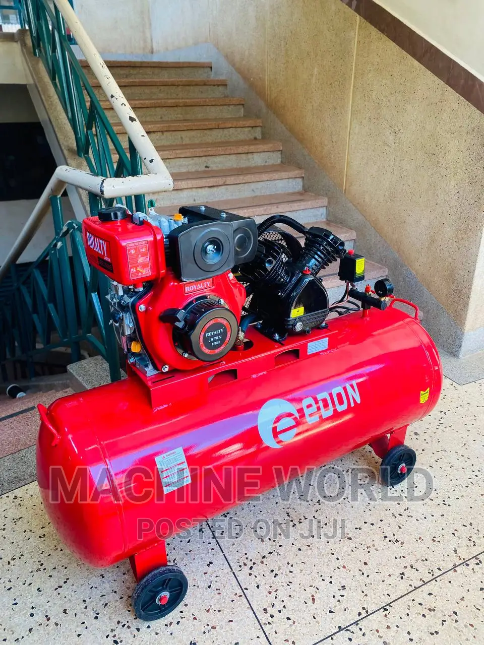 Diesel Compressor 200ltr Double Piston