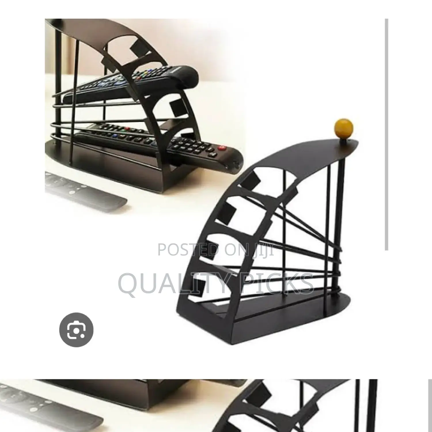 Steel Remote Organizer Holder