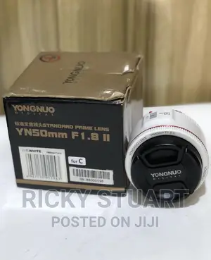 Yongnuo Yn50mm F1.8 Ii White