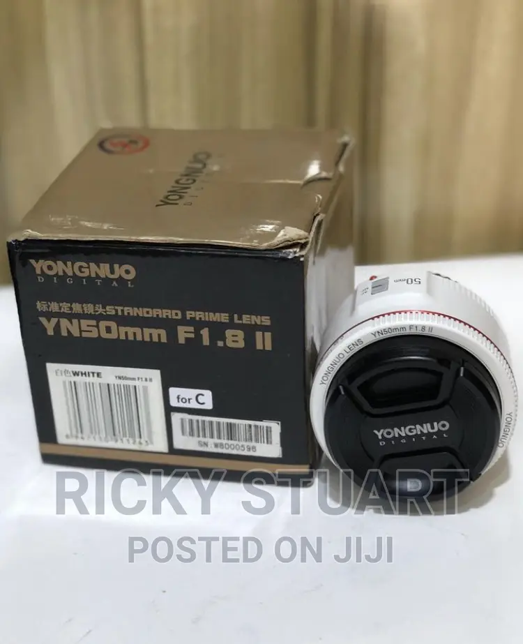 Yongnuo Yn50mm F1.8 Ii White