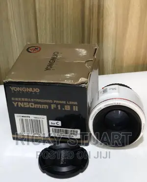 Yongnuo Yn50mm F1.8 Ii White