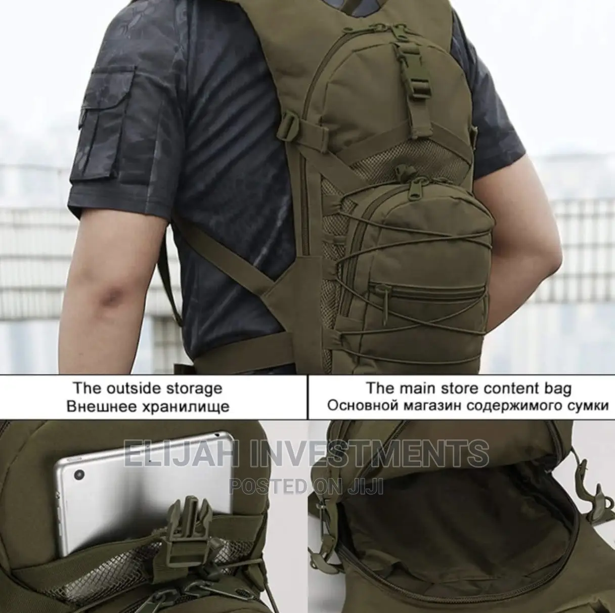 Hydration Backpack Bag