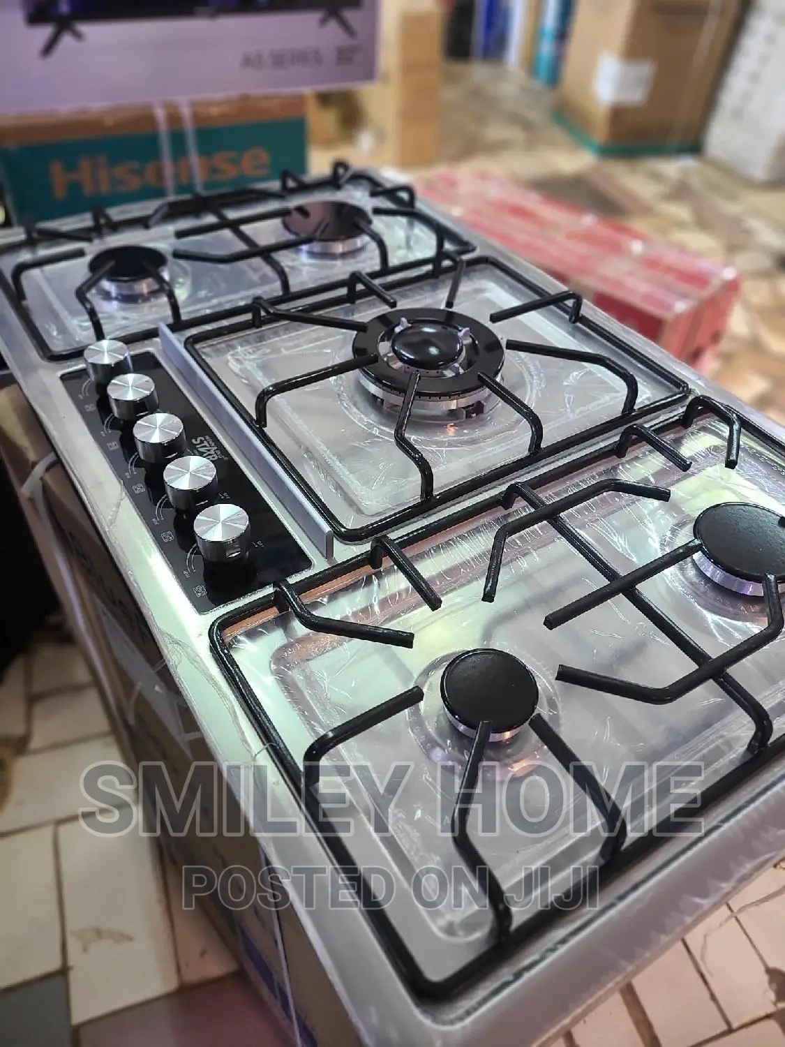 Portable Gas 5 Burner Cooker
