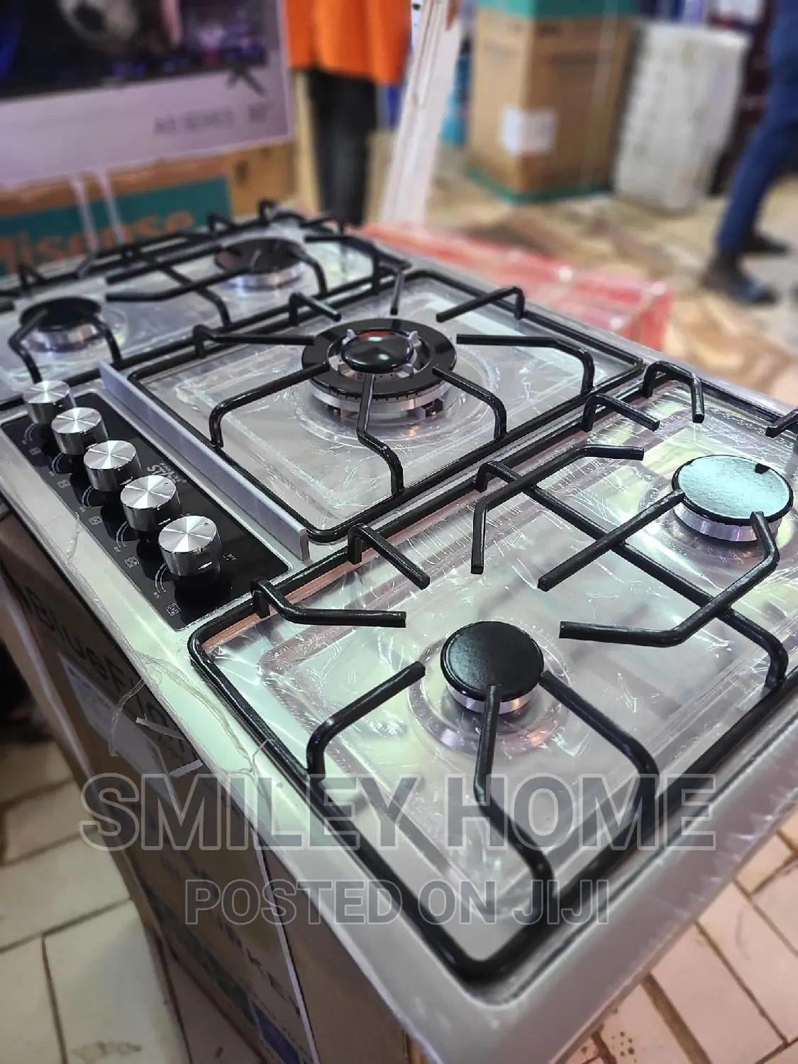 Portable Gas 5 Burner Cooker