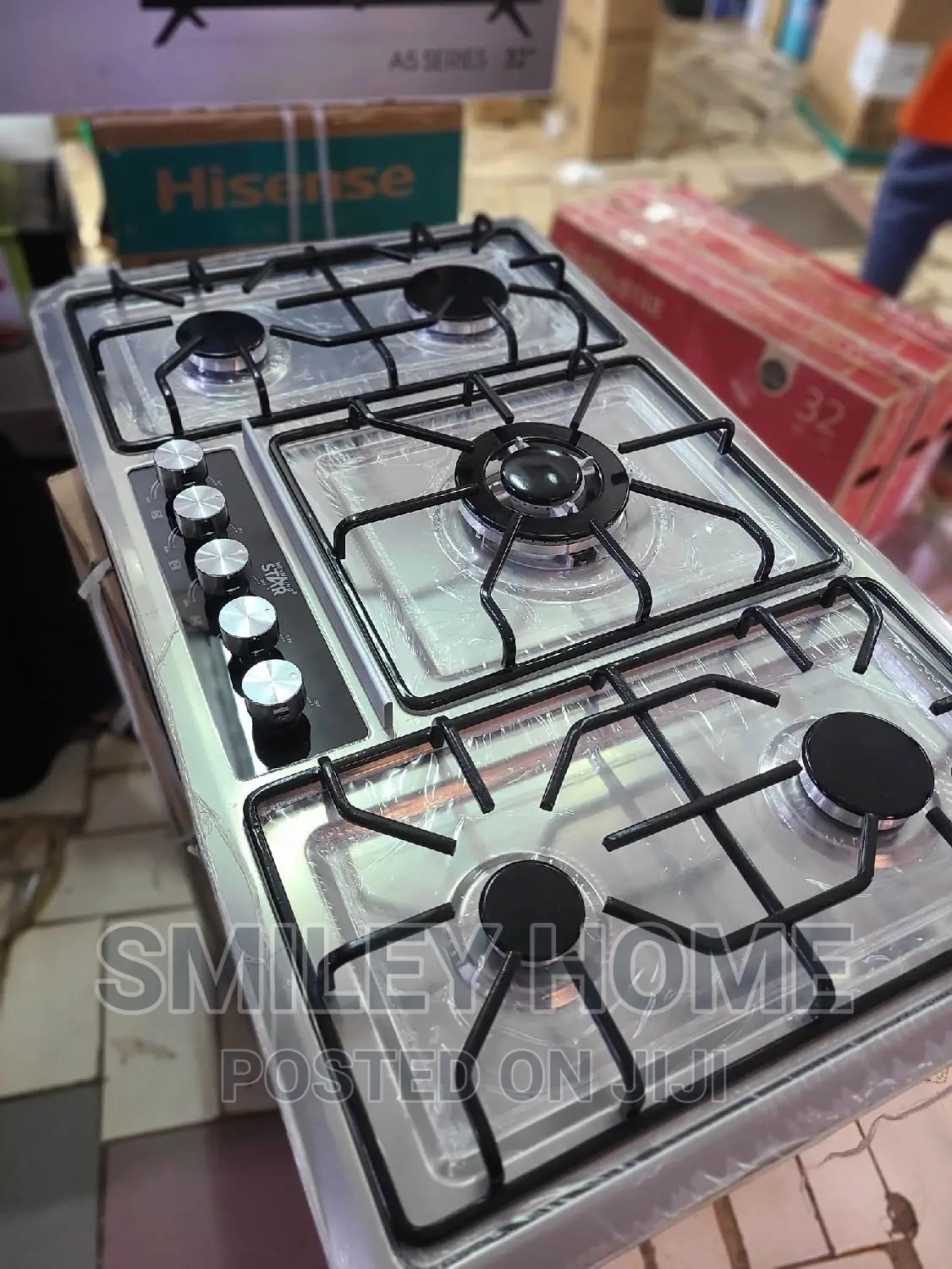 Winning Star 5burner Portable Gas Cooker