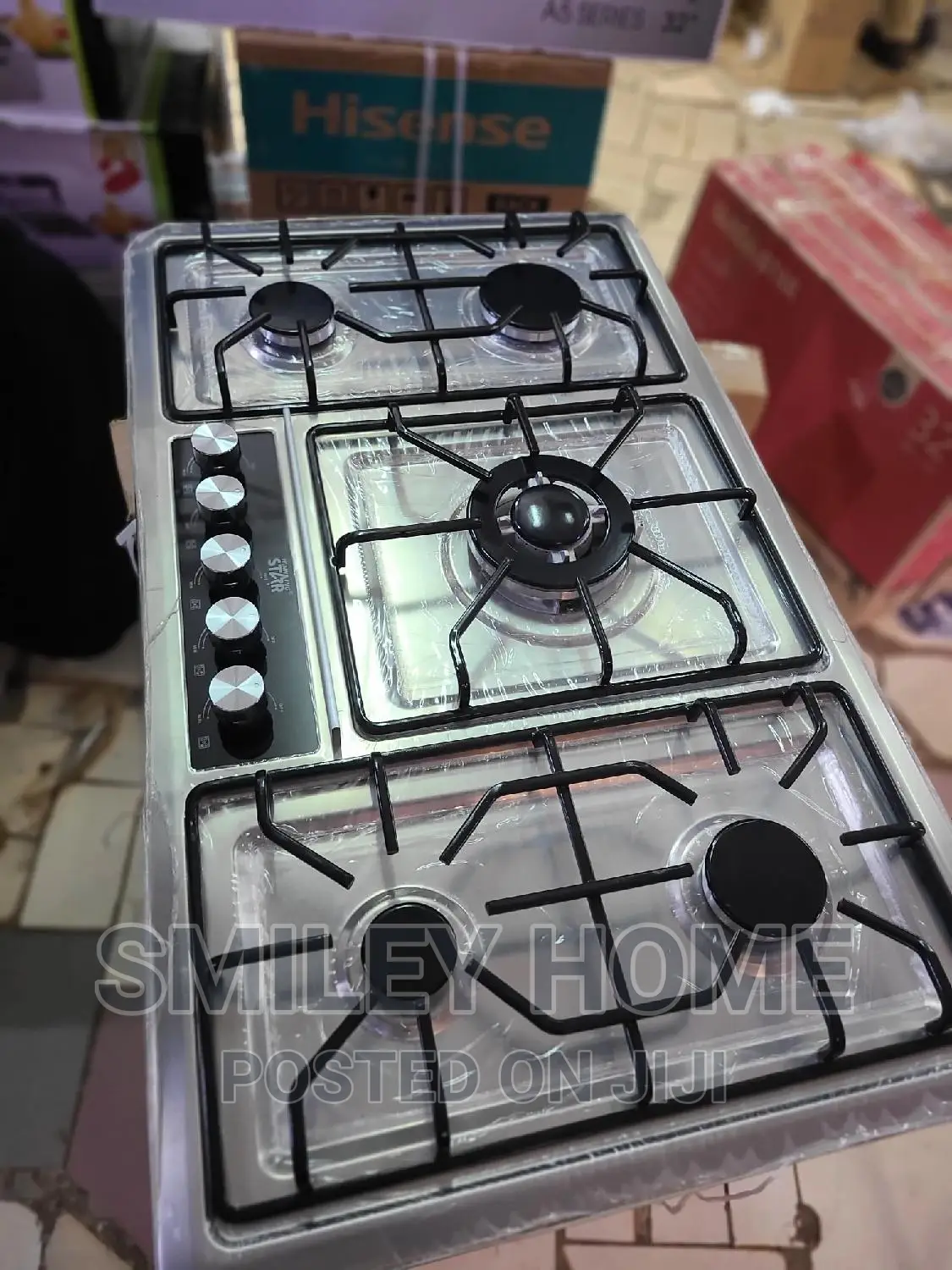 Winning Star 5burner Portable Gas Cooker