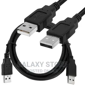 USB 2.0 Male to Male Cable Cord USB to USB Cable 1.2M