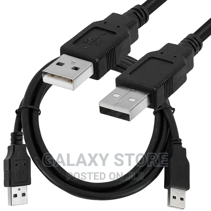 USB 2.0 Male to Male Cable Cord USB to USB Cable 1.2M