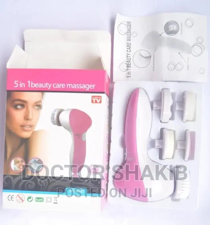 5 in 1 Electric Facial Cleaner Face Cleansing Brush